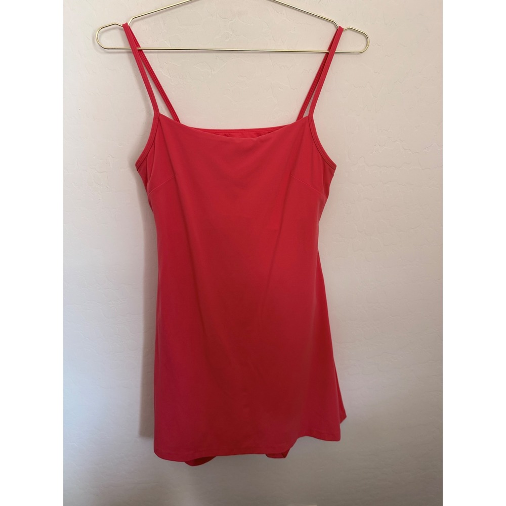 Lululemon Align Dress Pink Nulu Activewear Mini Tenniscore Sporty Dress Size 10
